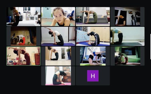 Yoga online - backbending - Thủy Health Coach