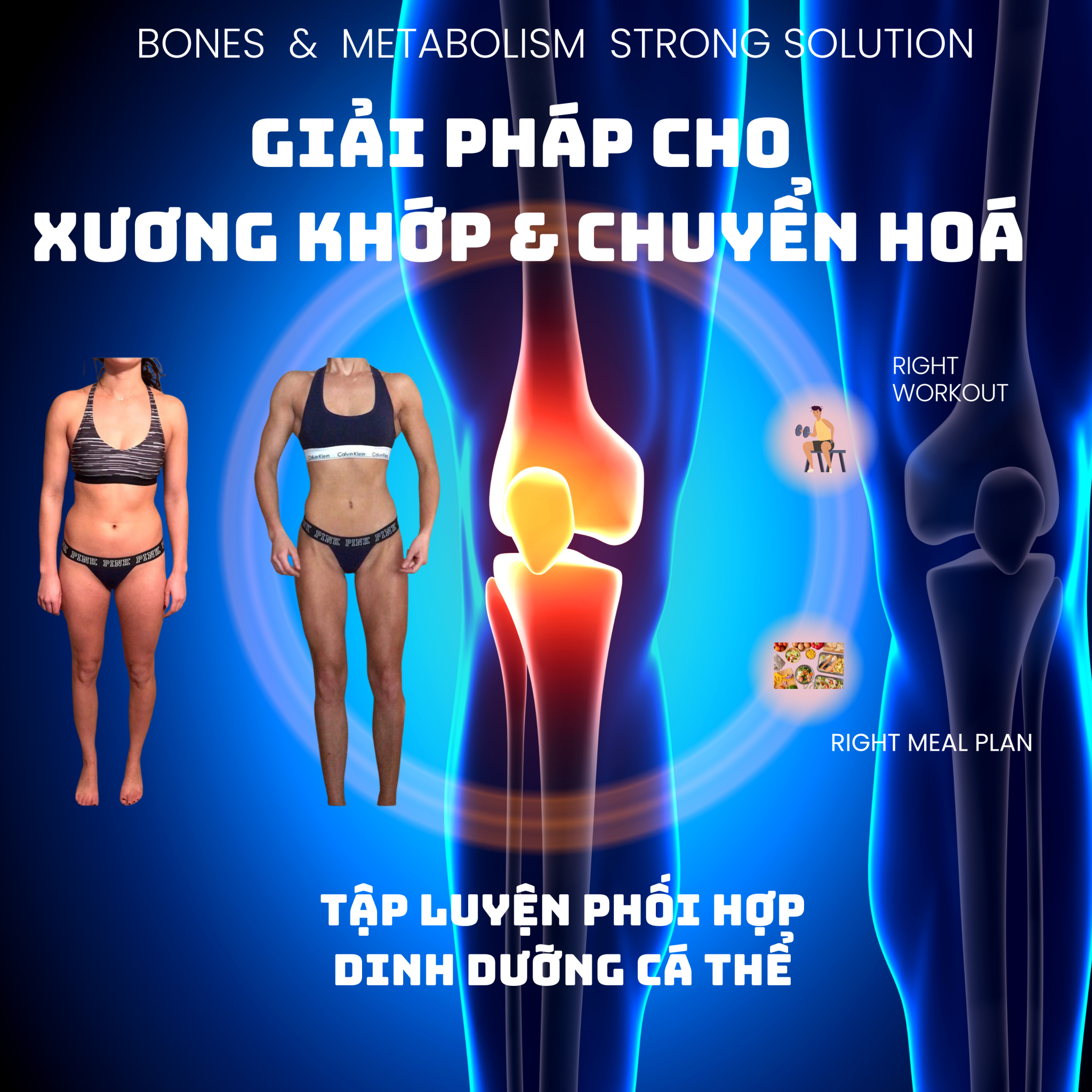 giải pháp cho xương khớp và chuyển hóa - Thủy Health Coach