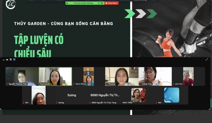 Tập luyện coaching workshop - Thủy Health Coach