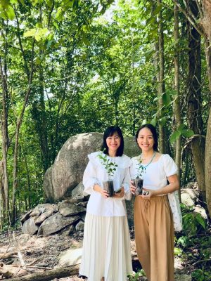 Planting trees at Dong Nai