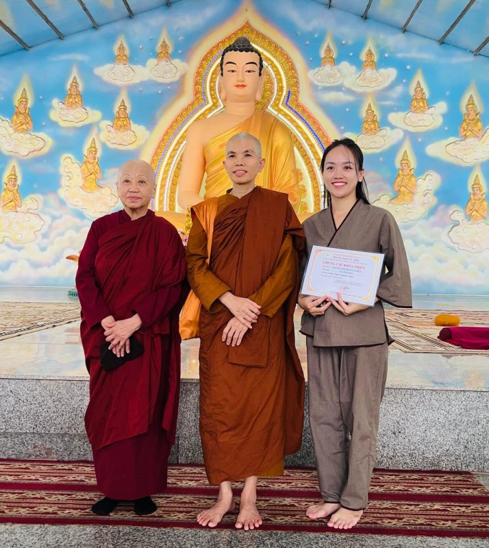 Thủy at Vinpassana Mediation Course