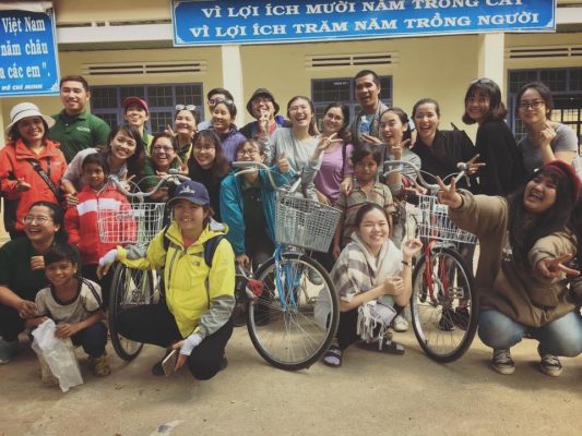 Bicycles for Children in Kontum