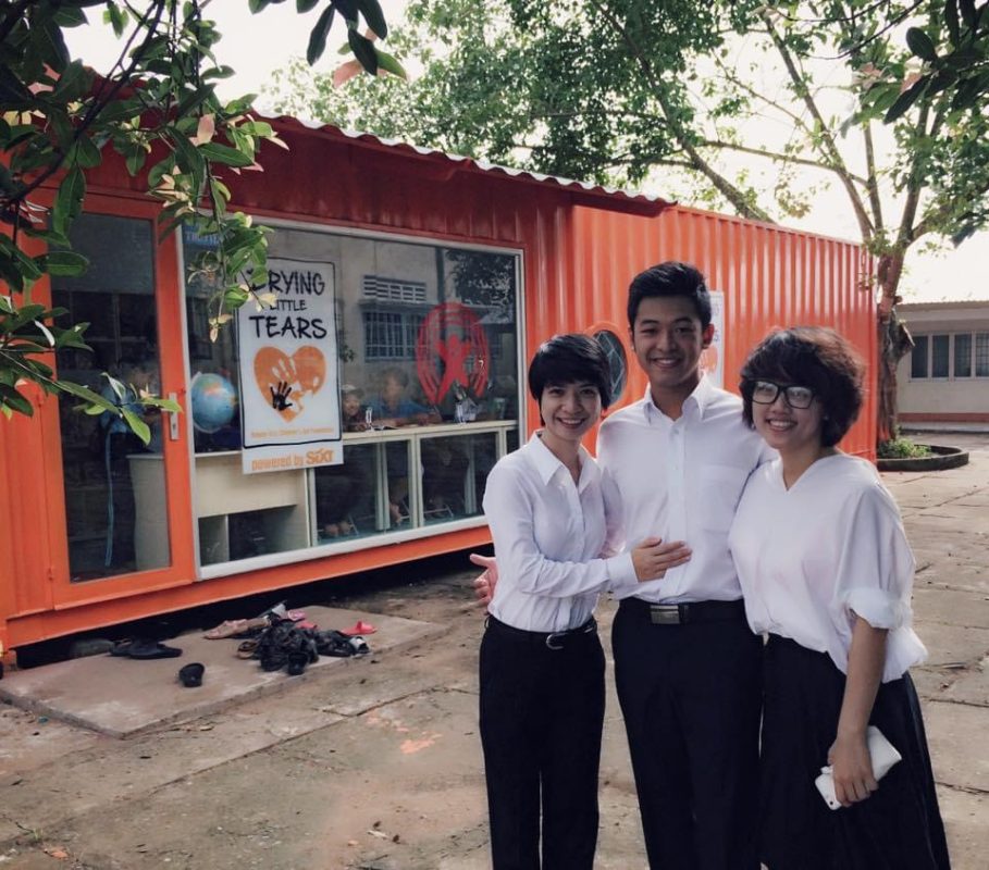 Thủy Garden with Dariu Foundation Library Donation at Mekong Delta
