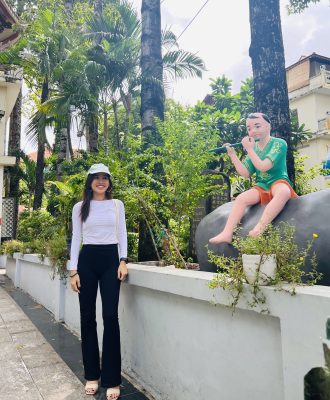 Thủy Garden donated charity at Phap Van