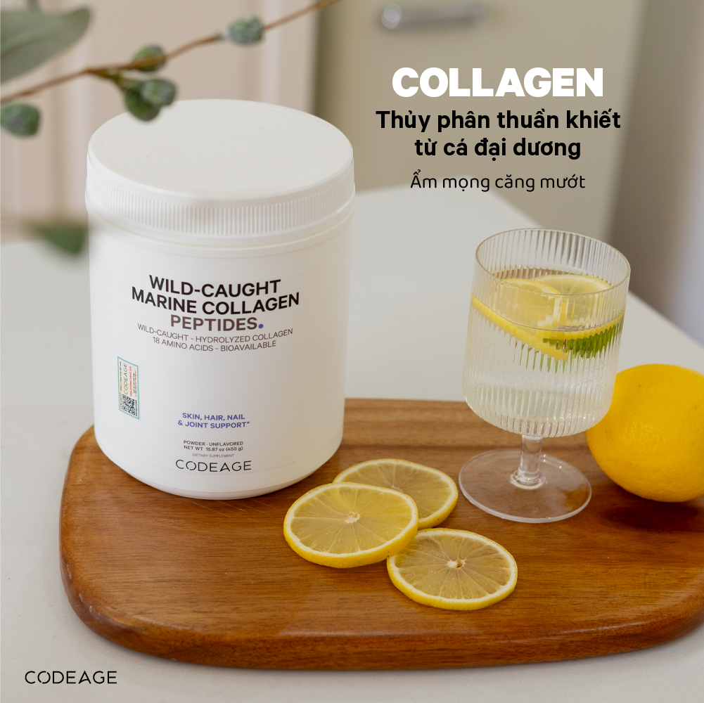 Marine Collagen Peptides - Collagen cá tuyết đại dương thủy phân