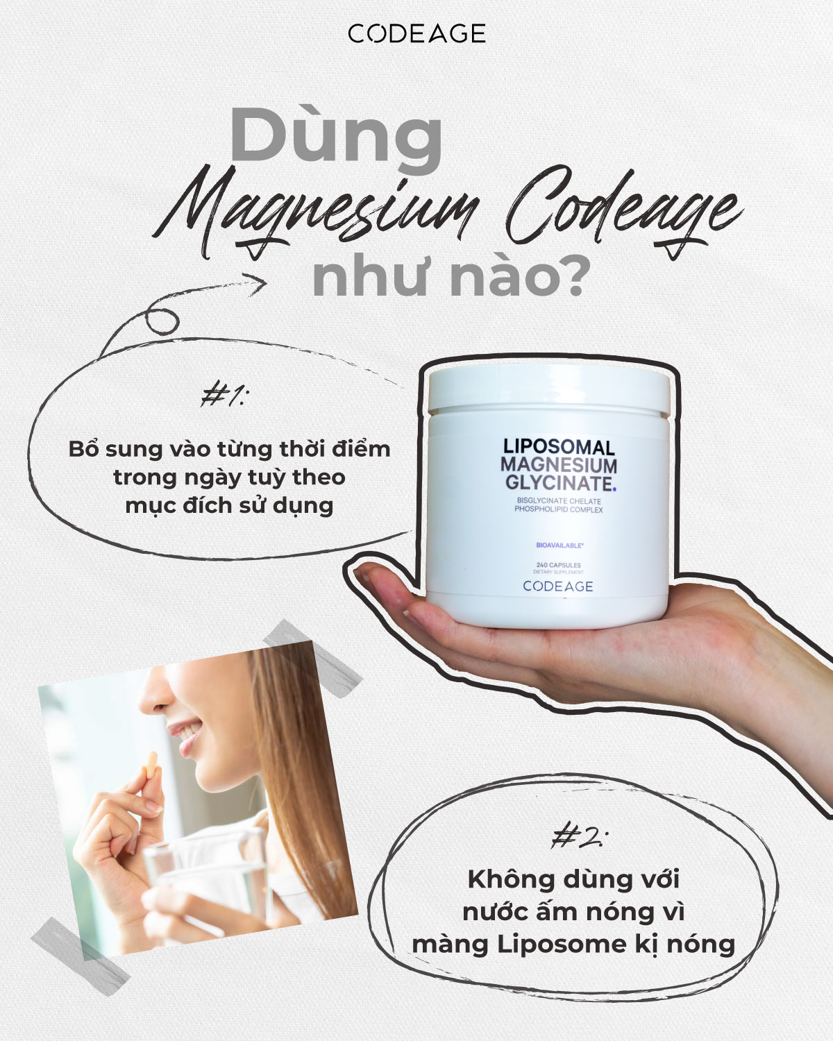 Viên uống Magie